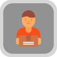 Deliveryman Vector Icon Design