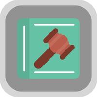 Law In Order Vector Icon Design