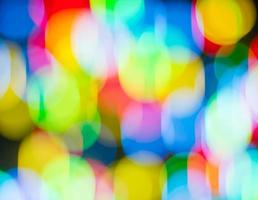 Defocused multi bokeh light photo