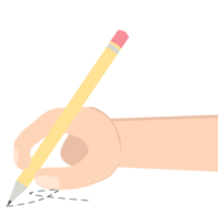 Hand Zeichnung Gekritzel skizzieren Linie mit Bleistift png