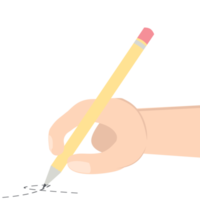 Hand Zeichnung Gekritzel skizzieren Linie mit Bleistift png