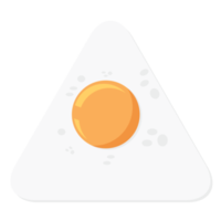 Fried Egg Yolk Fry Food Basic Shape png