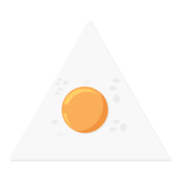 Fried Egg Yolk Fry Food Basic Shape png