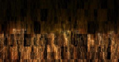 Abstract glowing energy futuristic yellow hi-tech abstract background made of lines and computer stripes with square tiles photo