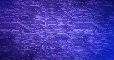Abstract background of blue computer circuit boards digital hi-tech futuristic of lines and dots photo