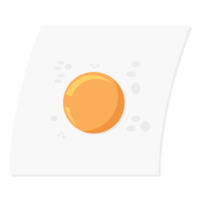 Fried Egg Yolk Fry Food Basic Shape png