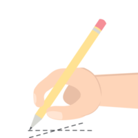 Hand Zeichnung Gekritzel skizzieren Linie mit Bleistift png