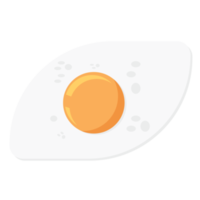 fritte uovo tuorlo friggere cibo di base forma png