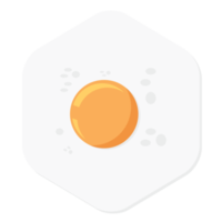 Fried Egg Yolk Fry Food Basic Shape png