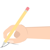 Hand Zeichnung Gekritzel skizzieren Linie mit Bleistift png