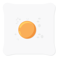 Fried Egg Yolk Fry Food Basic Shape png