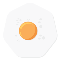 Fried Egg Yolk Fry Food Basic Shape png