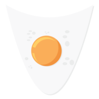 Fried Egg Yolk Fry Food Basic Shape png