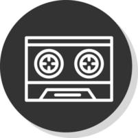 Cassette Vector Icon Design