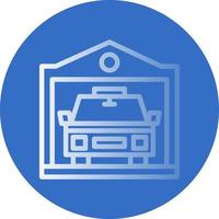 Garage Vector Icon Design