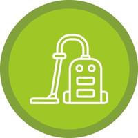 Vacuum Cleaner Vector Icon Design