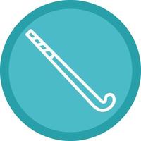 Hockey Stick Vector Icon Design