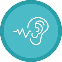 Hearning Test Vector Icon Design