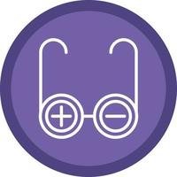 Prescription Glasses Vector Icon Design