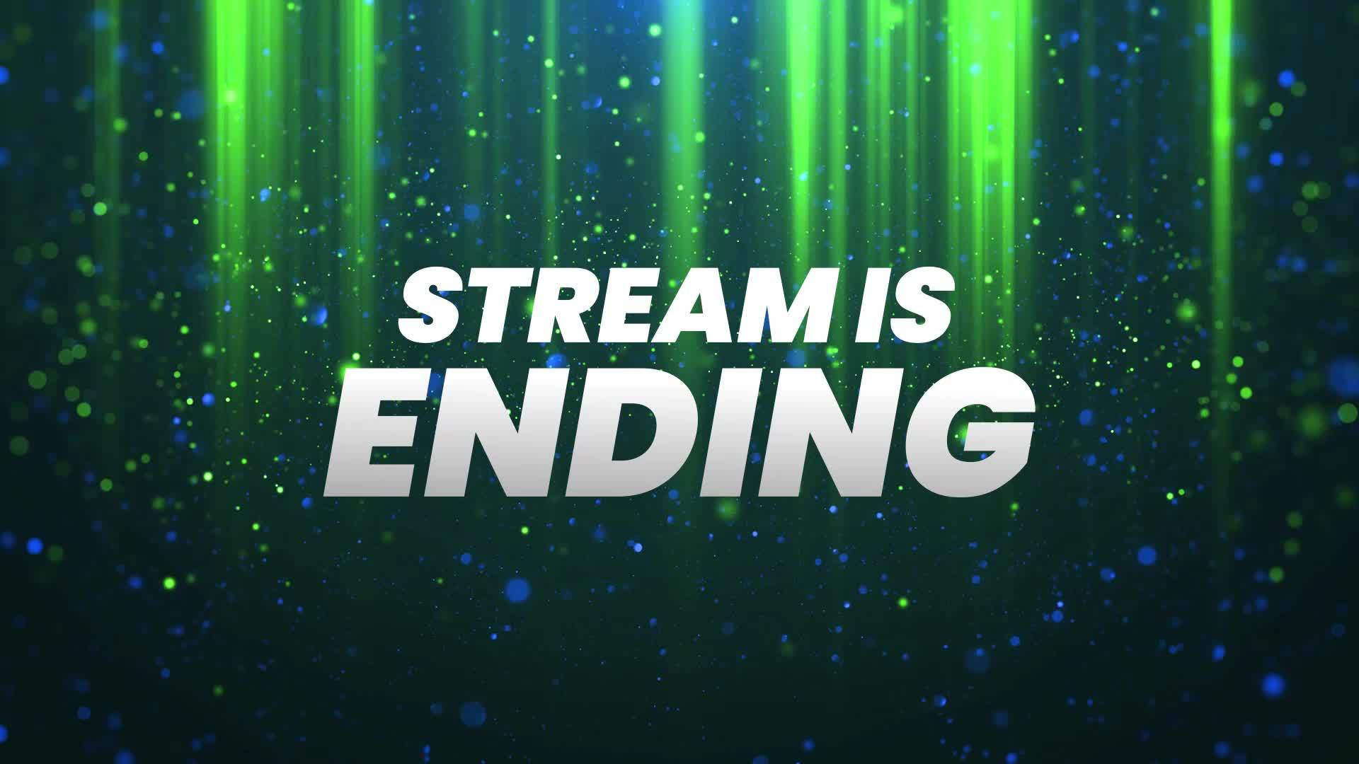 Stream ending screen animated overlay streaming overlay v9 21158425