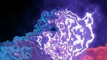Marble ink abstract art from exquisite original painting for abstract background . Painting was painted on high quality paper texture to create smooth marble background pattern of ombre alcohol ink . photo