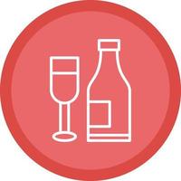 Champagne Vector Icon Design