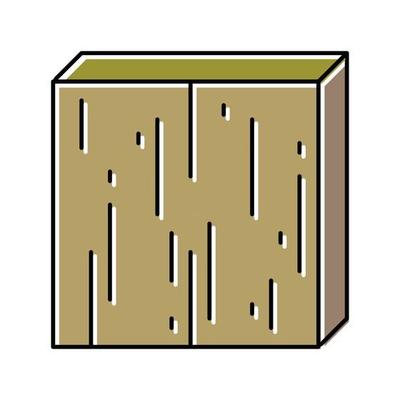 brass metal copper color icon vector illustration