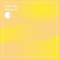 Vector colorful abstract gradient background for social media template, banner, poster, and flyer free