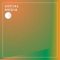 Vector colorful abstract gradient background for social media template, banner, poster, and flyer free