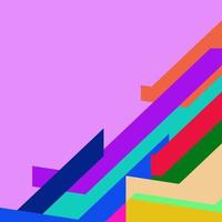 Colorful gradient abstract background free vector