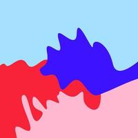 Abstract colorful liquid and fluid background for banner, flyer, poster, and free vector