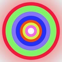 Circle colorful gradient abstract background free vector