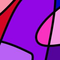 Colorful abstract fluid and geometric background free vector