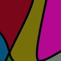 Colorful abstract fluid and geometric background free vector