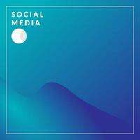 Vector colorful abstract gradient background for social media template, banner, poster, and flyer free