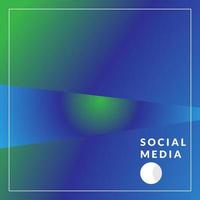 Vector colorful abstract gradient background for social media template, banner, poster, and flyer free