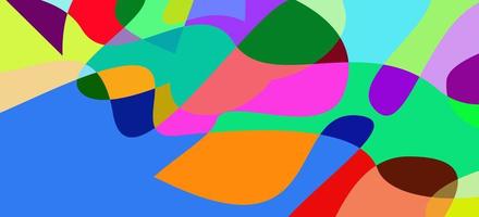 Vector colorful abstract background for banner Free Vector