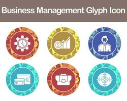 Business Management Vector Icon Set