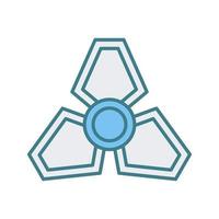 icono de vector de aterrizaje