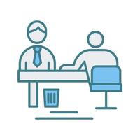 Evaluating work Vector Icon