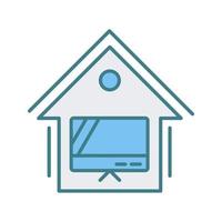 Smart TV Vector Icon