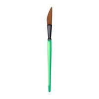 painter artist paint brush cartoon vector illustration