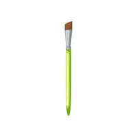 craft artist paint brush cartoon vector illustration