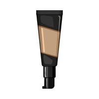 skin foundation cream cartoon vector illustration