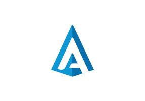 letter A logo design for your business vector