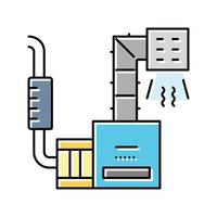 purification system color icon vector illustration