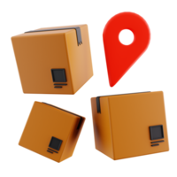 3d Delivery Location png