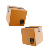 3d doppelt Paket Box png