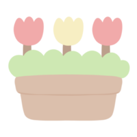 Easter day cute elements png