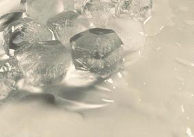 Ice cubes background, ice cube texture or background It makes me feel fresh and feel good, In the summer, ice and cold drinks will make us feel relaxed, Made for beverage or refreshment business. photo